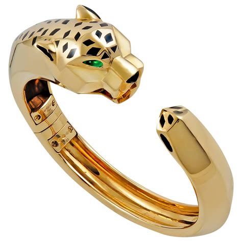 cartier tiger bracelet|panthere de cartier bracelets.